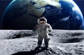 كم الساعة الآن على سطح القمر؟