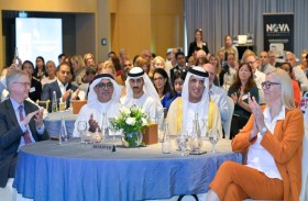 سعود بن صقر يشهد ملتقى مجموعة أعمال رأس الخيمة