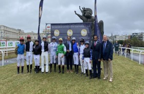 الجواد «سلوى» يتوج بكأس رئيس الدولة للخيول العربية في بلجيكا