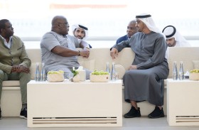 رئيس الدولة يبحث مع رئيس الكونغو مختلف جوانب التعاون بين البلدين