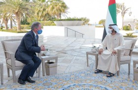 محمد بن راشد يستقبل المدير التنفيذي لبرنامج الأغذية العالمي 