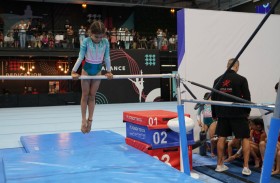 750 لاعباً ولاعبة ببطولة دبي المفتوحة لأكاديميات الجمباز