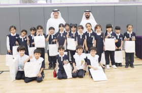 مبادرة مرحباً مدرستي تجمع بين نادي الذيد الرياضي ولاعبيه وطلبة مدرسة البردي الأساسية