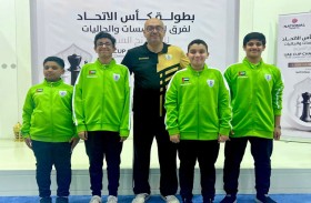 فريق الشطرنج لنادي دبا الحصن الرياضي يشارك للمرة الأولى في بطولة كأس الاتحاد