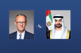 رئيس الدولة والمستشار الألماني يبحثان خلال اتصال هاتفي  التطورات في المنطقة وتداعيات التصعيد العسكري على الأمن الإقليمي