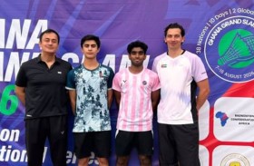 8 ميداليات ملونة لمنتخب الريشة الطائرة في بطولة غانا الدولية