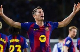 ليفاندوفسكي يُحذر برشلونة من «أحلام الأبطال»