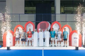 سلطان بن أحمد القاسمي يتوج الفائزين في النسخة الـ 2 من بطولة الشارقة الرياضية للبادل