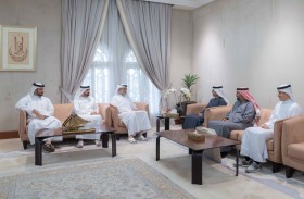 ولي عهد الشارقة يستقبل وزير الطاقة والبنية التحتية