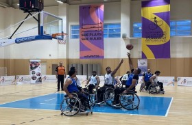 دبي لأصحاب الهمم يتصدر منافسات دوري السلة على الكراسي المتحركة