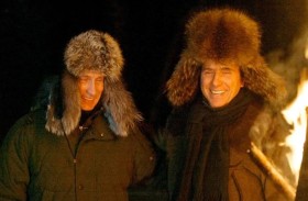 بوتين اصطاد غزالا وأخرج قلبه وقدمه لبرلسكوني