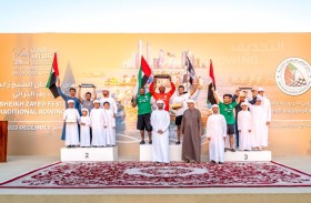 القارب «الدفاع» يتّوج بلقب سباق زايد للتجديف التراثي