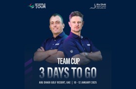 نخبة نجوم العالم يشاركون في بطولة تيم كاب للجولف بأبوظبي