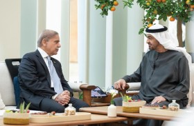 رئيس الدولة ورئيس وزراء باكستان يبحثان علاقات التعاون بين البلدين