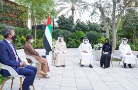 محمد بن راشد يستقبل وزيرة خارجية إسبانيا