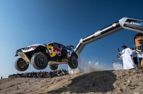 «العطية» و «جوتيريز» يتصدران الجولة الافتتاحية لرالي أبوظبي الصحراوي