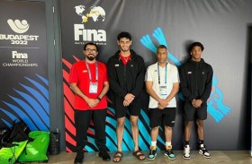 سالم غالب يسجل زمنا جديدا في بطولة العالم للسباحة بالمجر