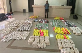 شرطة أبوظبي تضبط 573 ألف قرص من مخدر الكبتاجون