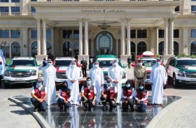 إسعاف دبي تتسلم الدفعة الأولى من سيارات الإسعاف التي قدمها خلف الحبتور