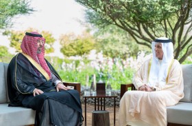 سعود بن صقر يستقبل القنصل العام للمملكة العربية السعودية