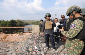 كمبوديا تحتج على العمليات العسكرية التايلاندية على الحدود