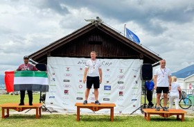 نجم منتخبنا يوسف حيدر يحصد فضية كأس العالم للمظلات بسلوفينيا 