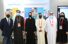مريم المهيري تزور جناح الروتاري في أكسبو 2020 دبي 