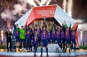 برشلونة بطل الكأس السوبر الإسبانية