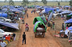 عودة خجولة للنازحين إلى المناطق الحدودية بين تايلاند وكمبوديا 