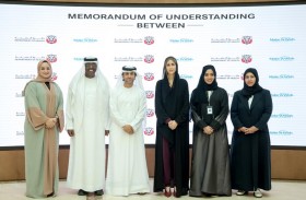 دائرة الصحة – أبوظبي ومؤسسة تحقيق أمنية تنشران البهجة في منشآت الرعاية الصحية بالإمارة