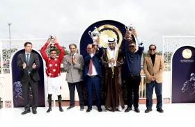 المهر «براق» يحرز لقب كأس رئيس الدولة للخيول العربية في المغرب