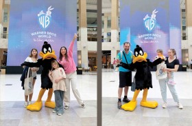 شخصيات مدن ياس الترفيهية ترسم البسمة على وجوه الأطفال والعائلات في ياس مول