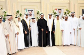 نهيان بن زايد يحضر أفراح ابن نعيف العامري