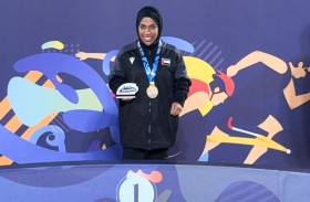 مريم الزيودي تهدي الإمارات الذهبية الثانية في دولية فزاع لأصحاب الهمم