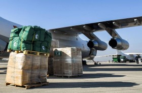 طائرة سعودية تحمل مساعدات إغاثية تهبط في سوريا