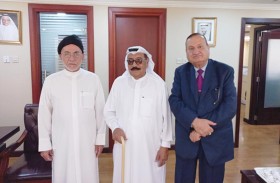 استقبال حافل للسيد  عبدالرحمن سيد محمد توانا بدبي 