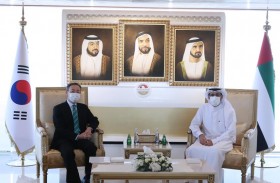 الأمين العام للمجلس الوطني الاتحادي يستقبل سفير كوريا الجنوبية 