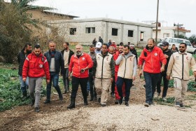 الهلال الأحمر يعزز برامجه الإنسانية والتنموية للأشقاء في سوريا