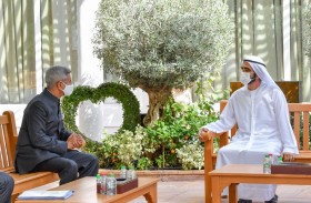 محمد بن راشد يتلقى رسالة من رئيس وزراء الهند