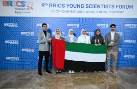 نادي الإمارات العلمي يتوج بجائزة الابتكار في تجمع البريكس