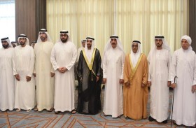 حاكم أم القيوين يحضر أفراح  الفلاسى والشامسى