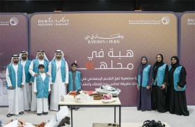 فريق نفاع التطوعي ومجلس شباب محاكم دبي  يعززان  ثقافة العطاء بمشاركتهما في مبادرة «هبة في محلها» بالتعاون مع هيئة تنمية المجتمع