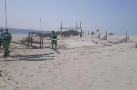 بلدية أبوظبي تنظم حملات لإزالة مشوهات المظهر العام في أبوظبي وضواحيها