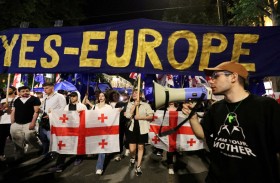 جورجيا.. تظاهرات من أجل «أوروبا» وضد قانون «التأثير الأجنبي» 
