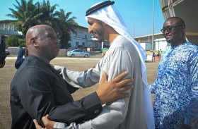 شخبوط بن نهيان يلتقي وزير خارجية غينيا كوناكري