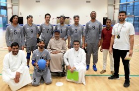 منتخبنا الوطني لكرة الهدف للمكفوفين يختتم استعداداته للمشاركة في بطولة غرب آسيا 