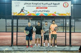 انطلاق بطولة تنس البادل ضمن فعاليات الدورة الرياضية لحكومة عجمان 2026