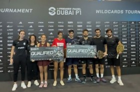 تأهل 3 فرق إسبانية إلى نهائيات «دبي بريميير بادل P1»