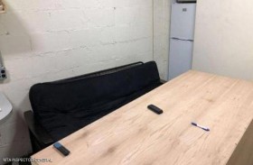 اكتشاف كهف سري تحت السكك الحديدية