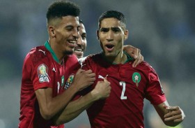 أمم إفريقيا.. حكيمي يبقي المغرب في الصدارة أمام الغابون